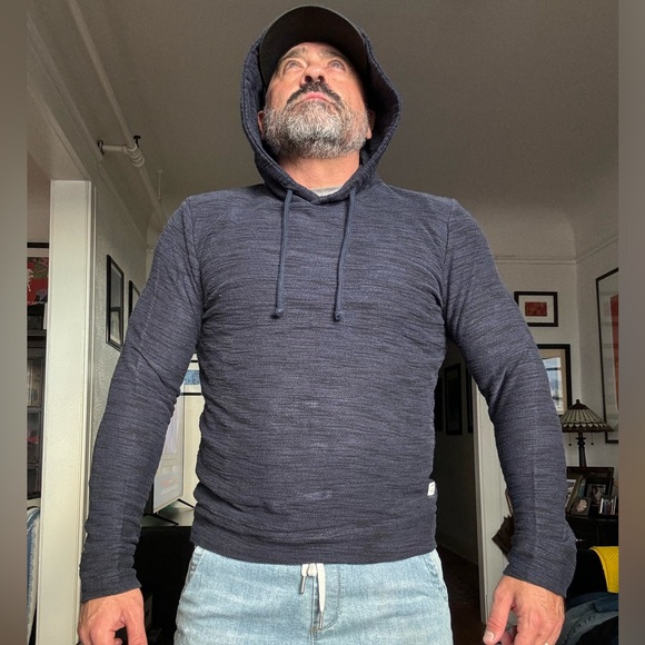 Jack & Jones Shelby Navy Hoodie - Picture 8 of 11